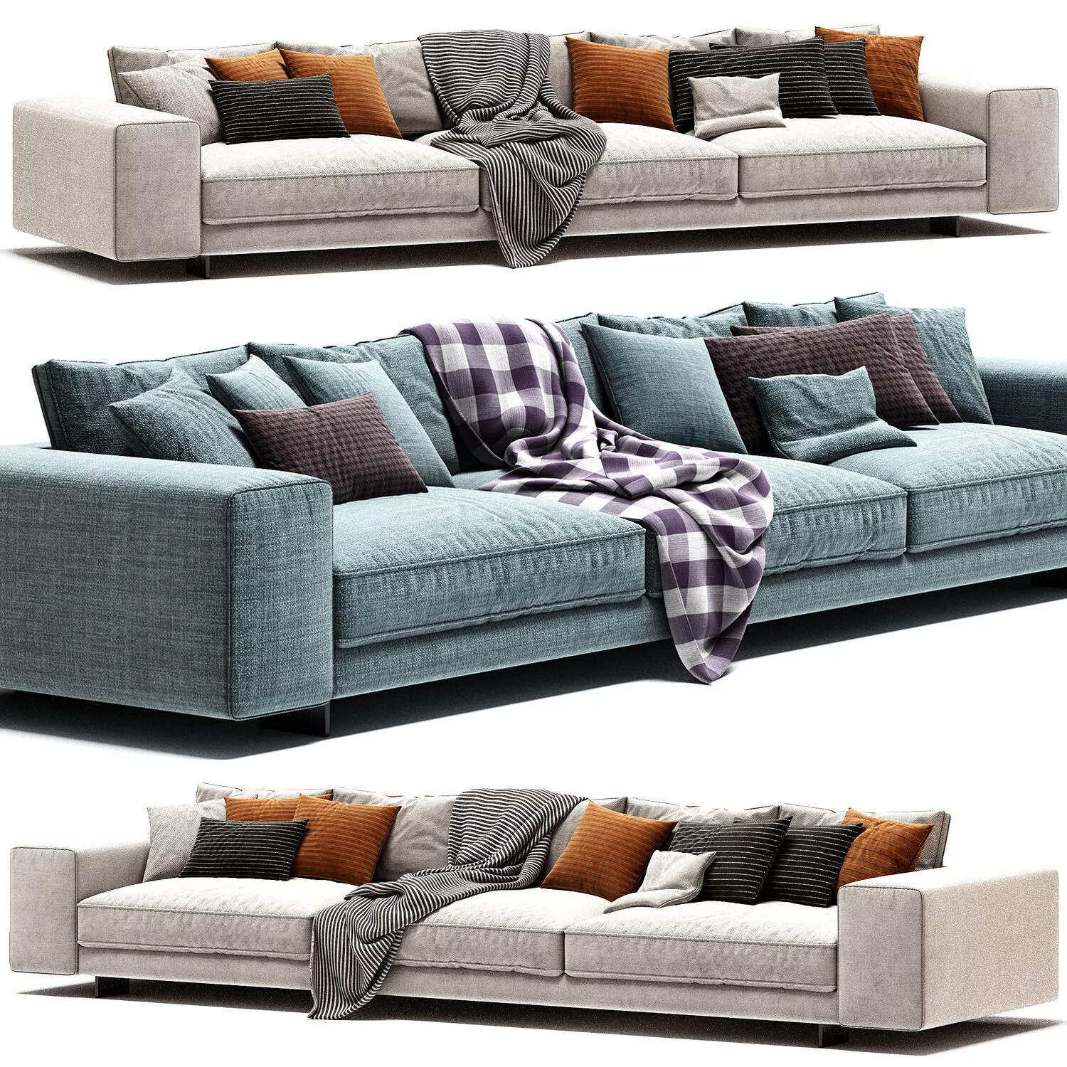 LANDSCAPE Sofa By DE PADOVA 3D model