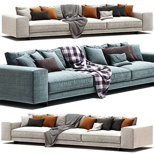 LANDSCAPE Sofa By DE PADOVA 3D model