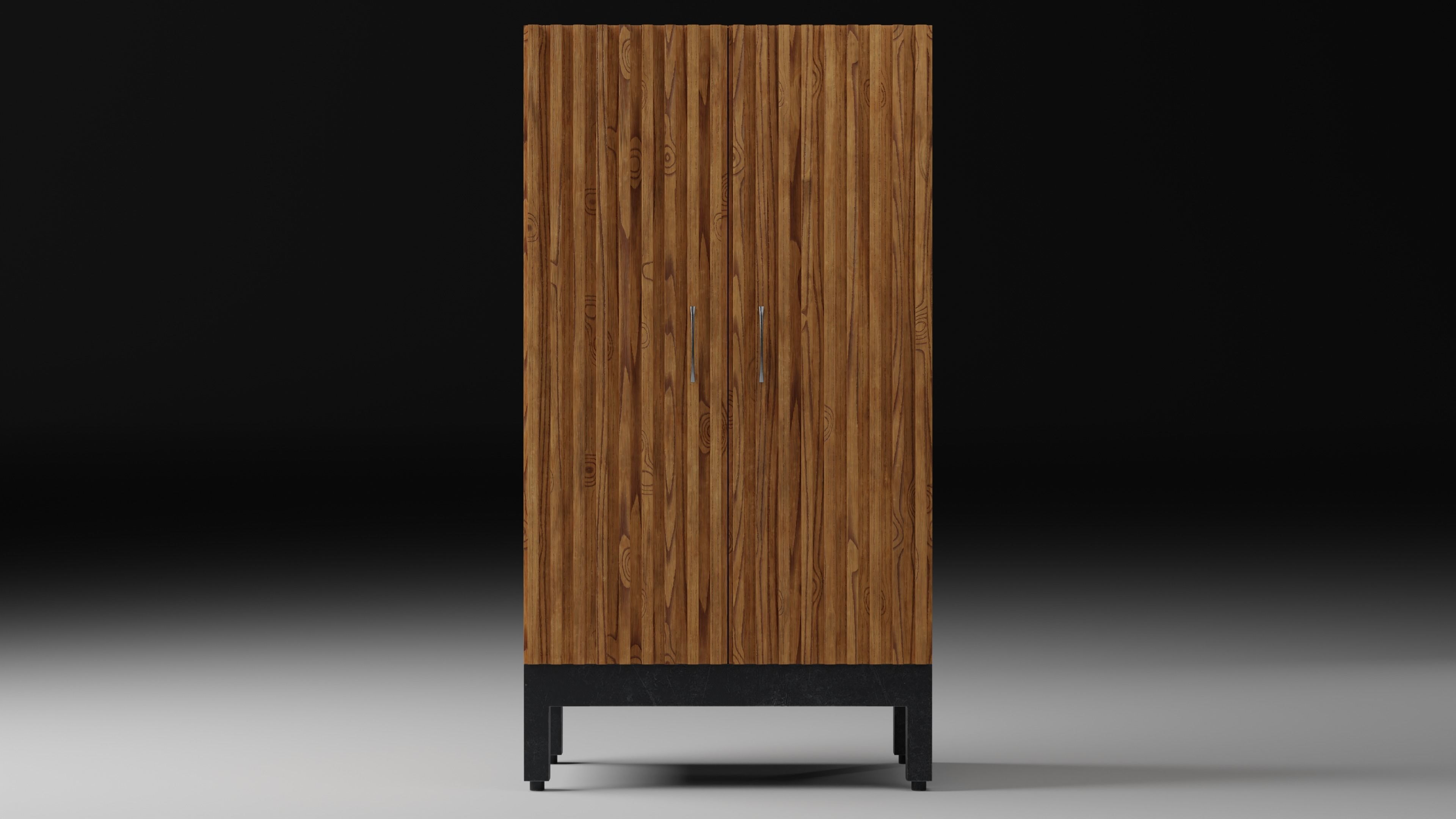 Bar Cabinet 3D model_15