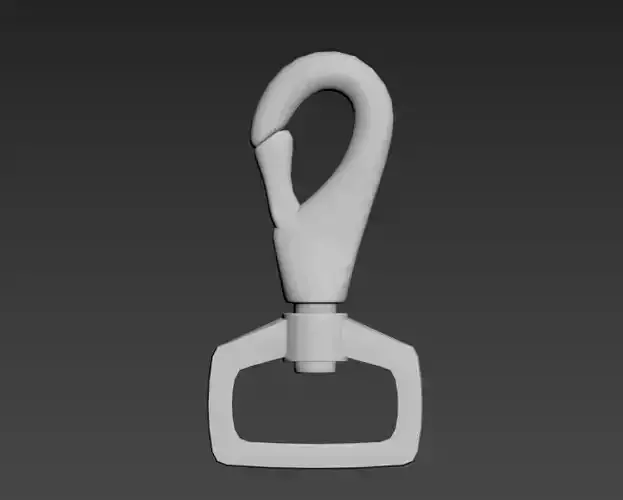 swivel hook model Free 3D print model