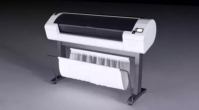 Plotter Printer 3D model