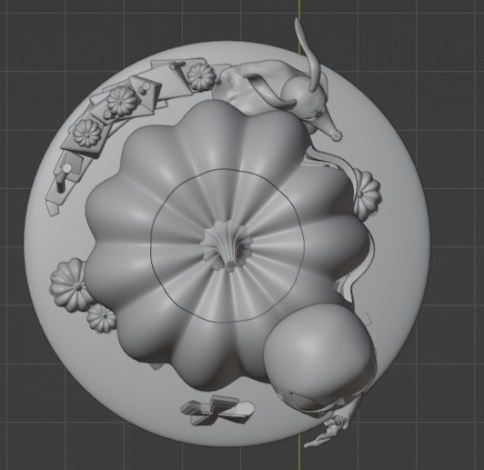 JACK AND ZERO THE NIGHTMARE BEFORE CHRISTMAS 3D print model_15