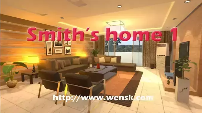 Smiths Home 1 Low-poly 3D model