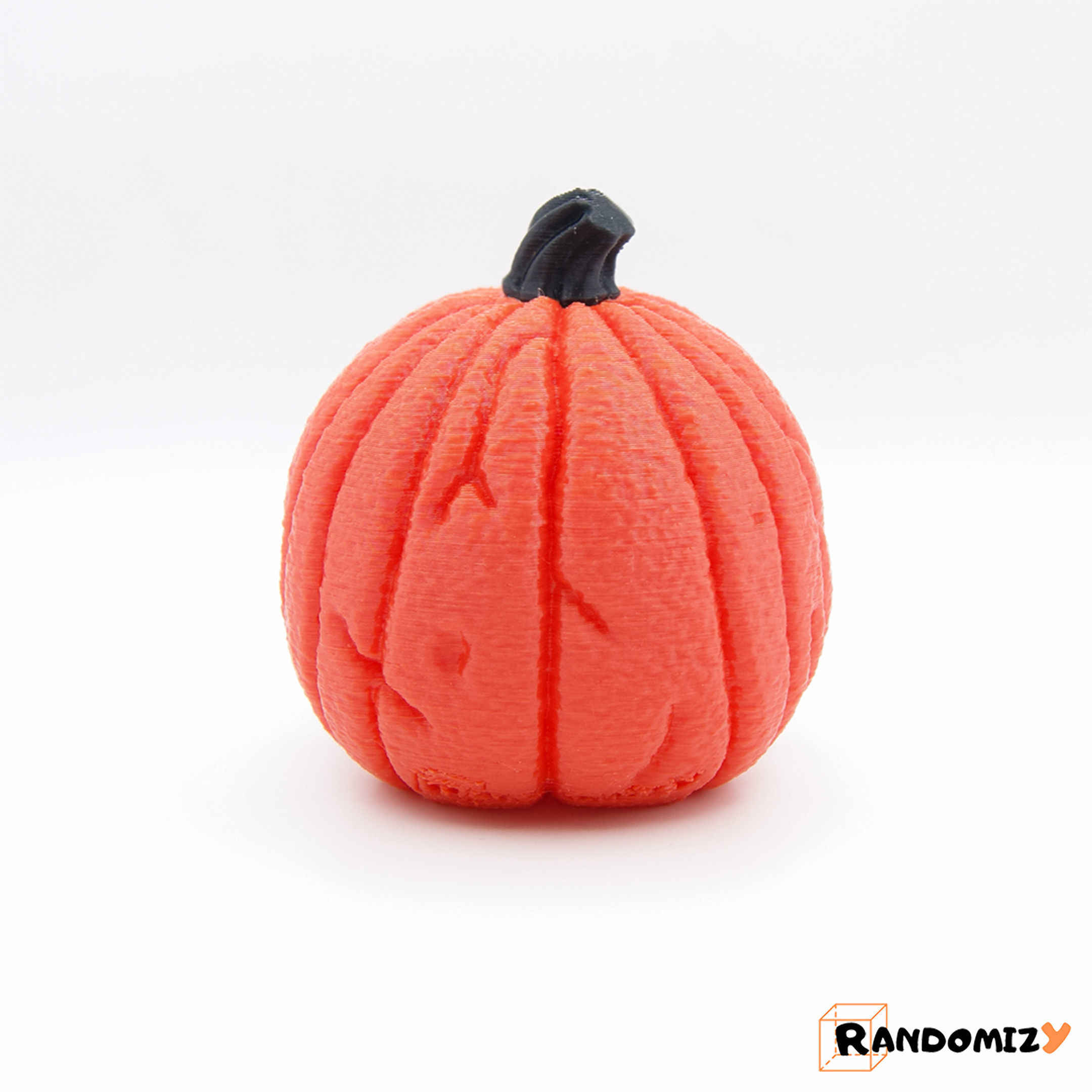 Pumpkin Skull - V2 - Hollowed 3D print model_2