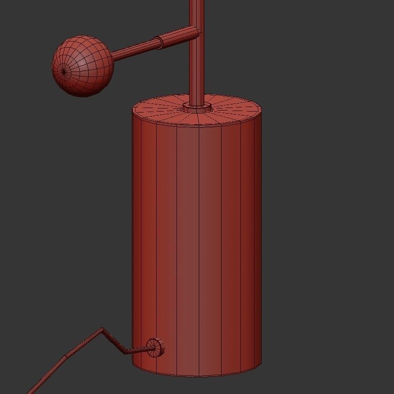 Designer Table 3D model_3