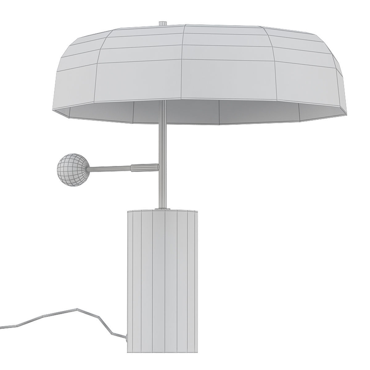 Designer Table 3D model_4