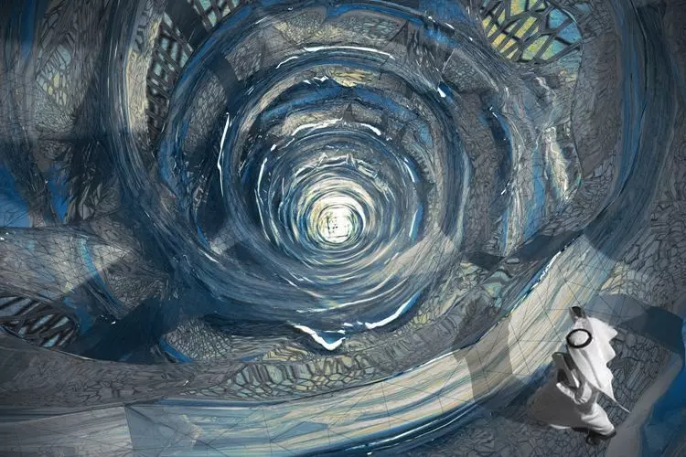 Desert Rose House 3D model_0