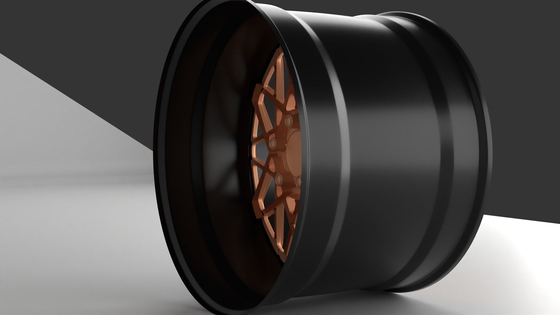 American Racing Wheels 3D model_4