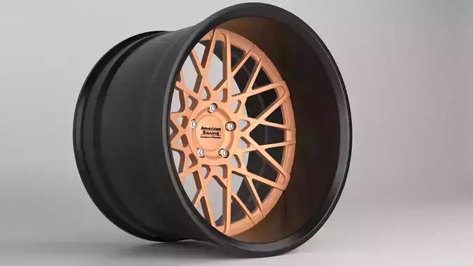 American Racing Wheels 3D model American Racing Wheels 3D model