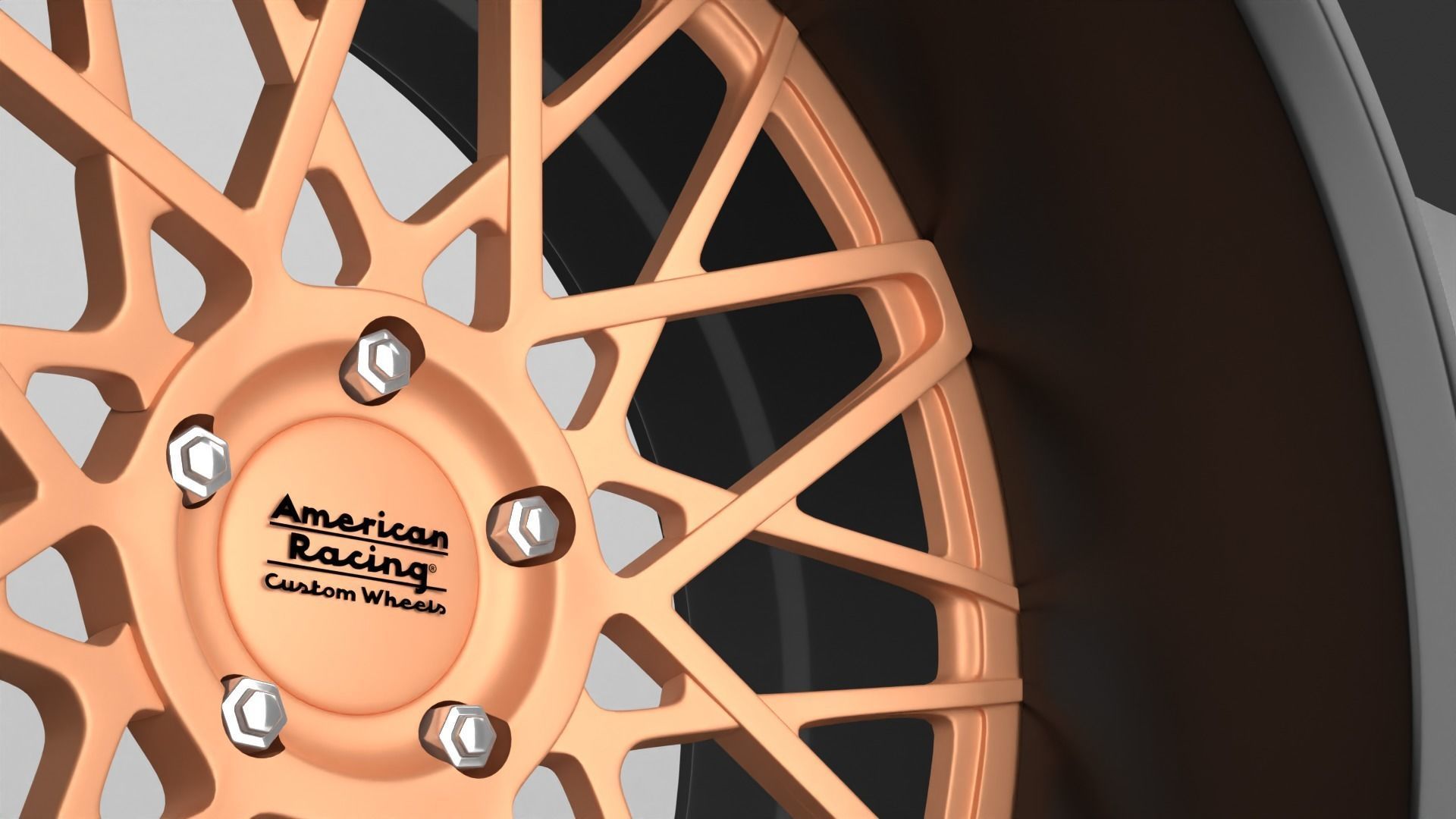 American Racing Wheels 3D model_1