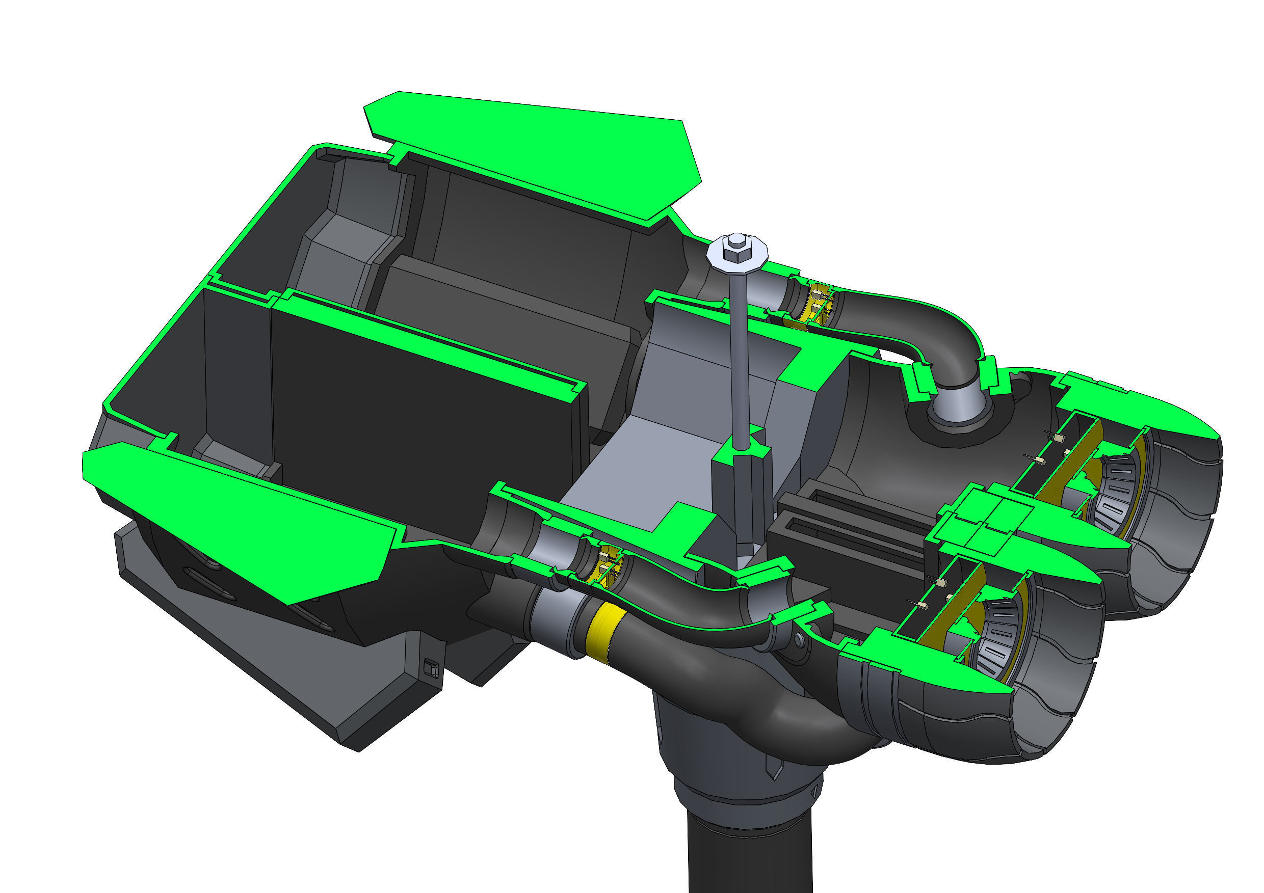 Reinhardt Rocket Hammer - Overwatch - STL - Commercial 3D print model_15