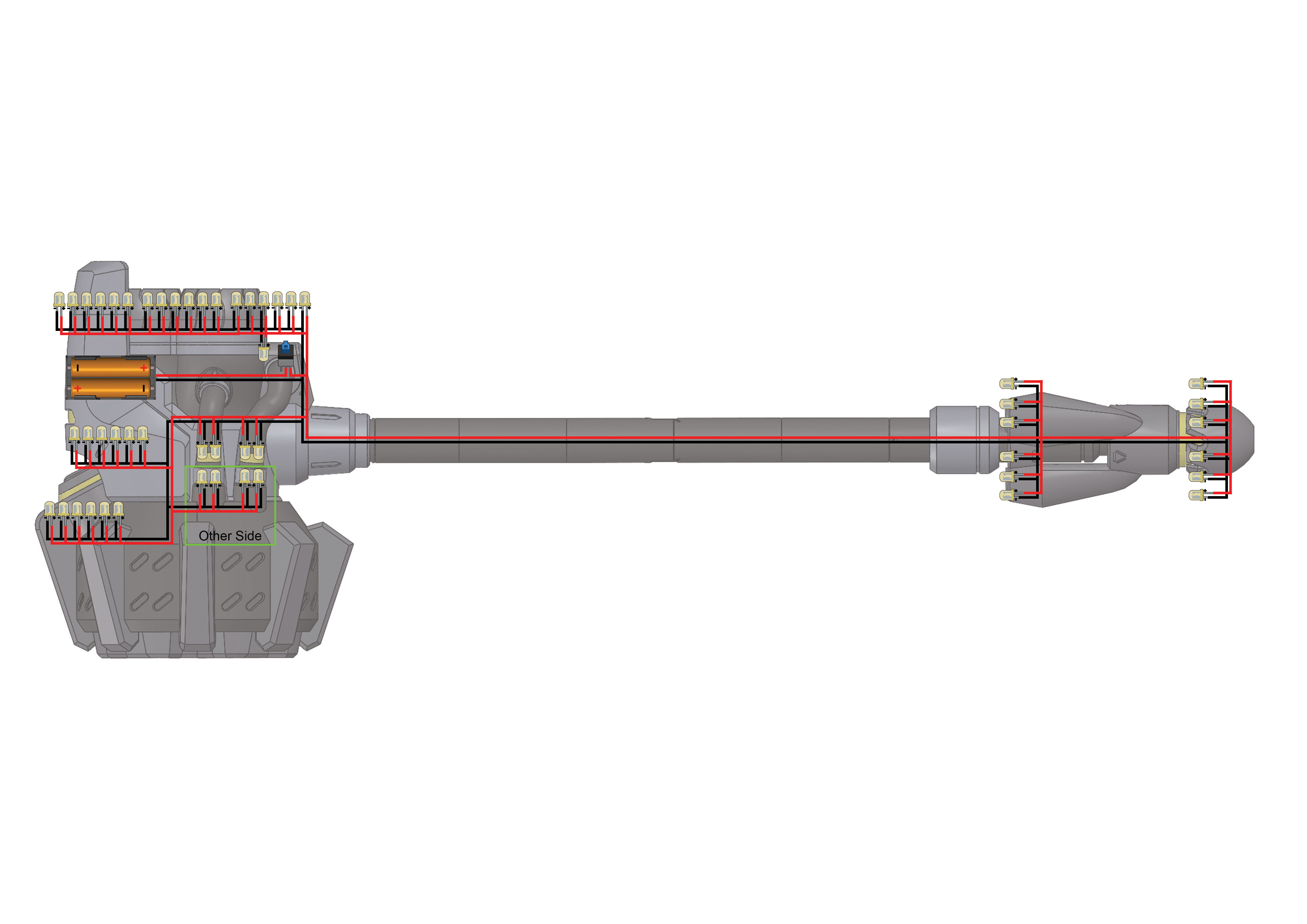 Reinhardt Rocket Hammer - Overwatch - STL - Commercial 3D print model_17