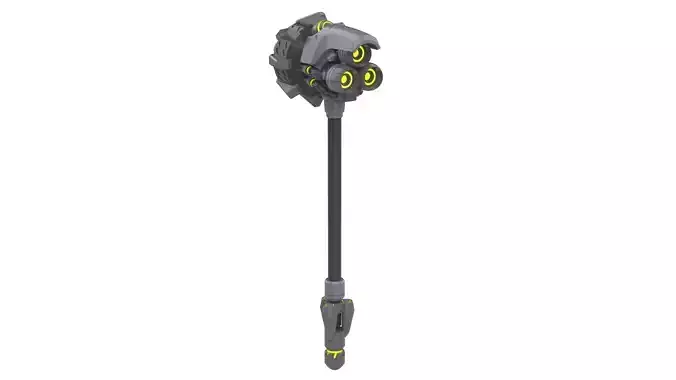 Reinhardt Rocket Hammer - Overwatch - STL - Commercial 3D print model