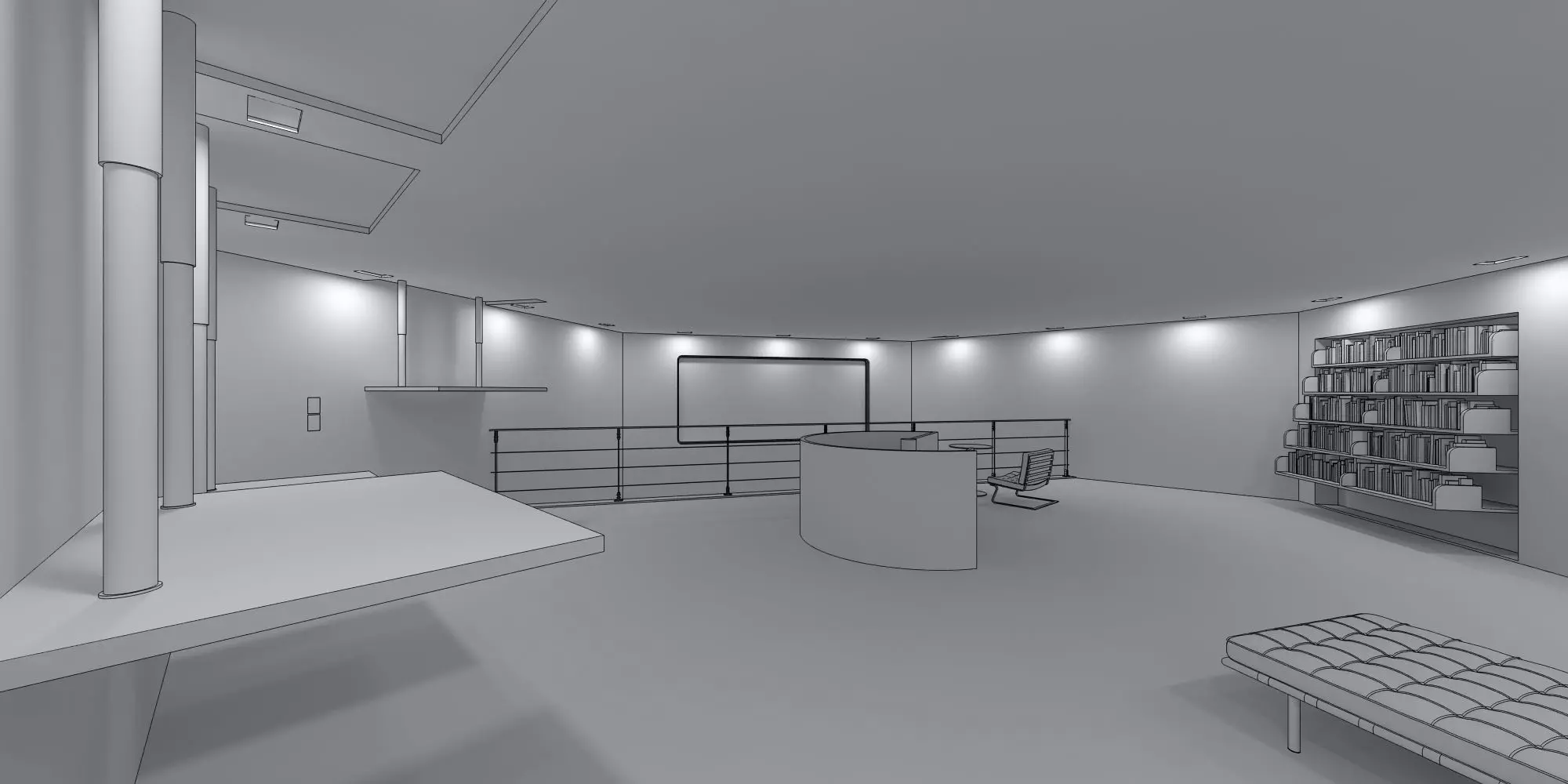 multipurpose house Free 3D model_0