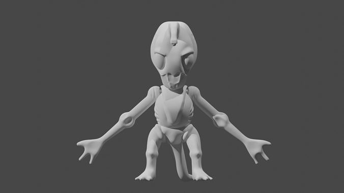 Gdevelop Models Alien 3D model Alien HP 3D model rigged | CGTrader