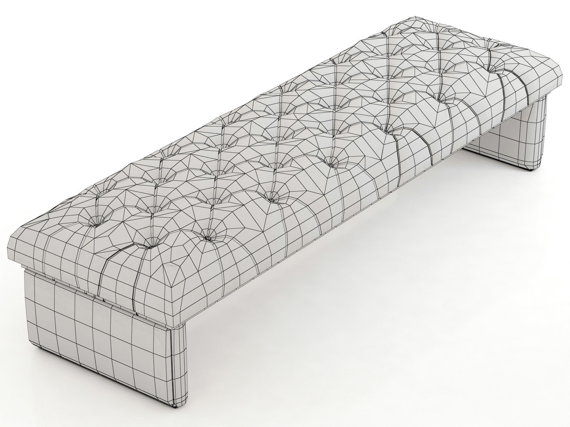 Interia Lavkas bench 3D model_7