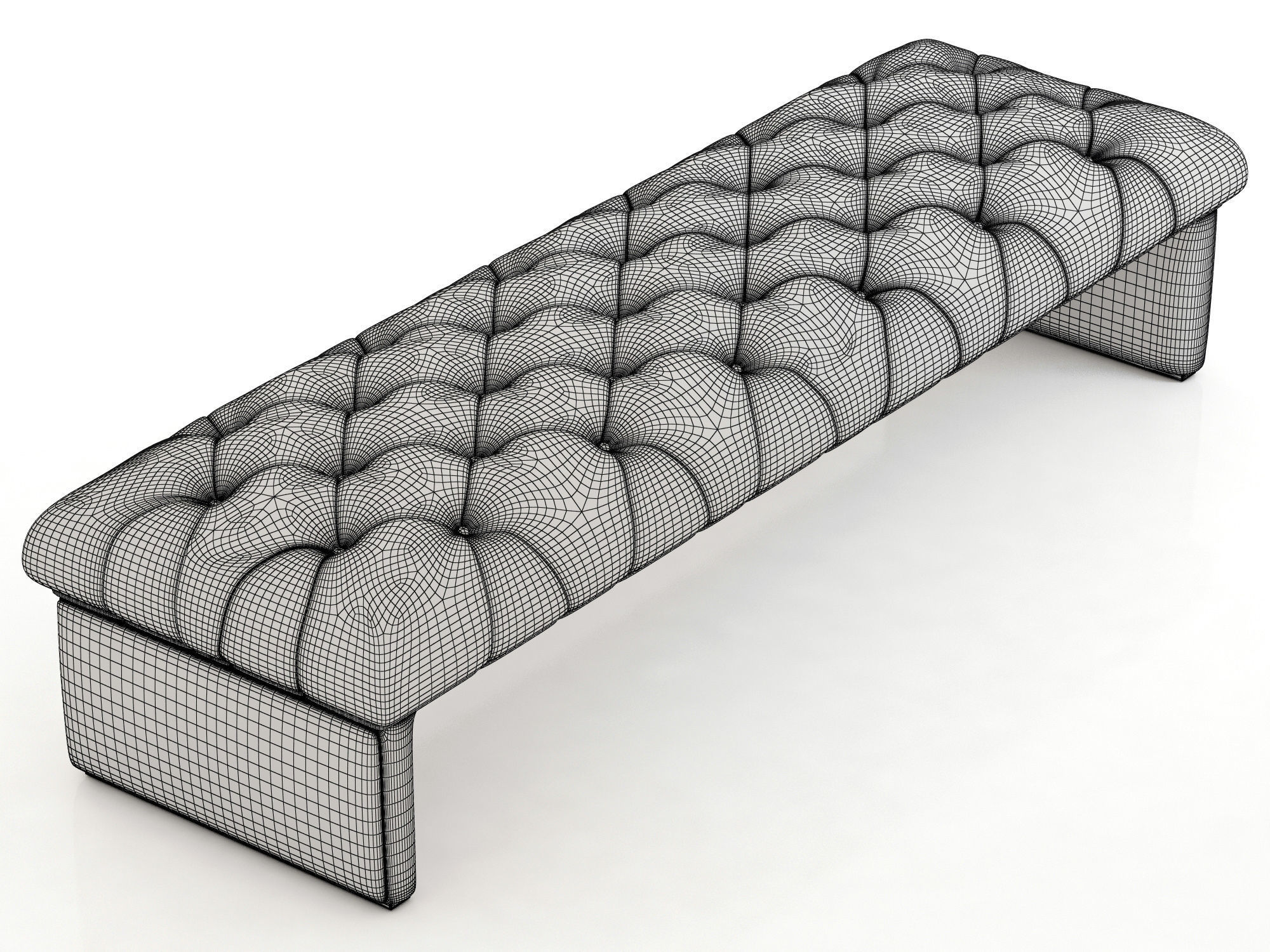 Interia Lavkas bench 3D model_8