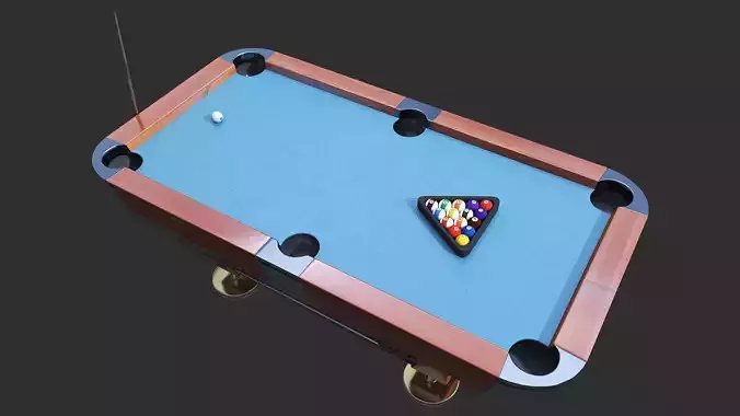 Billiard pool table
