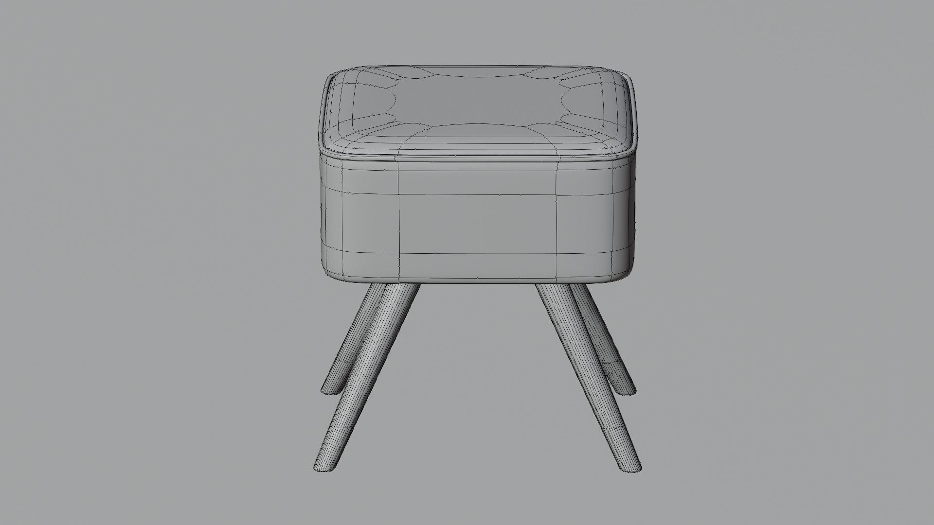Tabouret 3D model_6