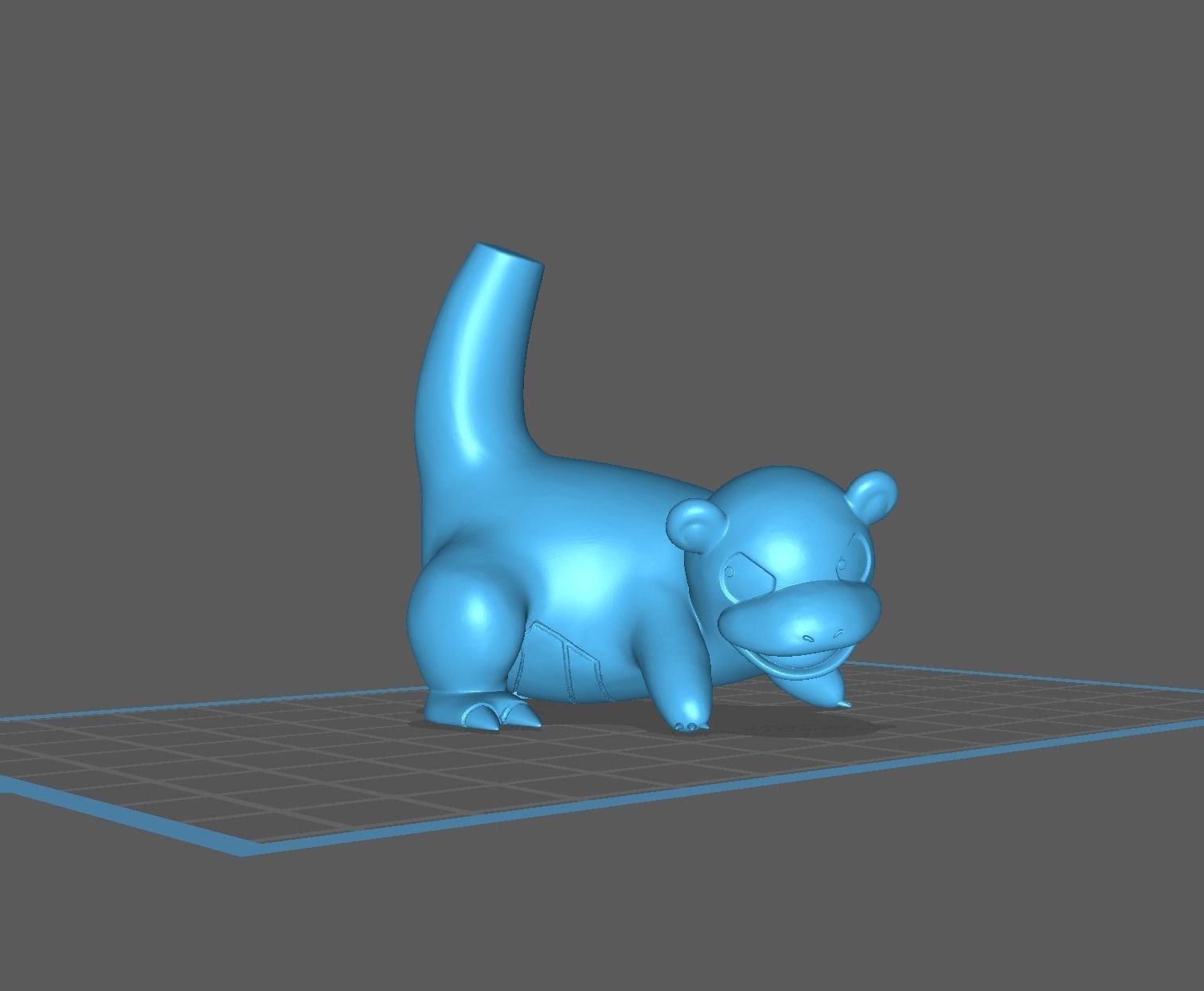 Slowbro pokemon 3D print model 3D print model_13