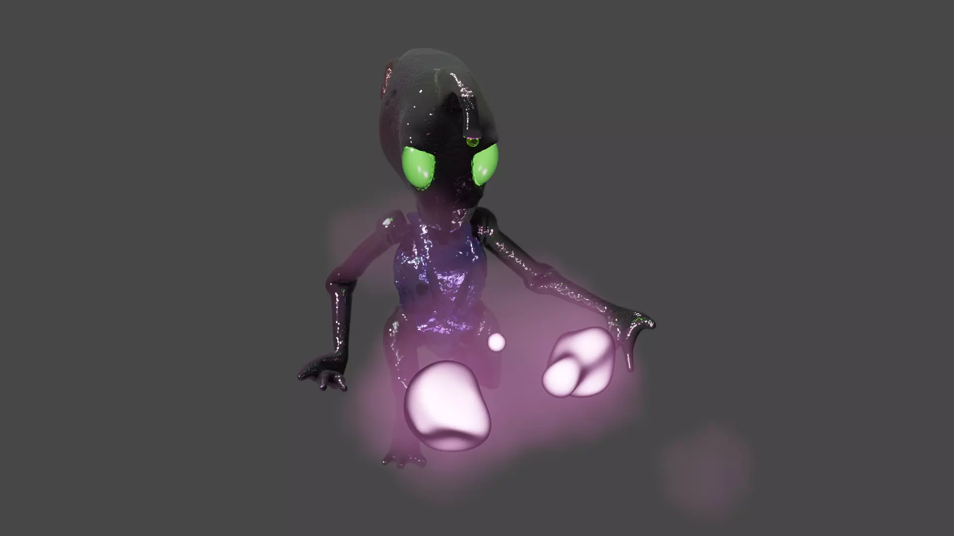 Alien 3D model High-poly 3D model_0