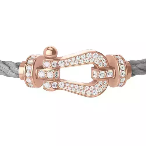 Force Large diamond bracelet 3D print model