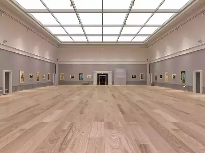 Art Gallery Exhibition 3 3D model