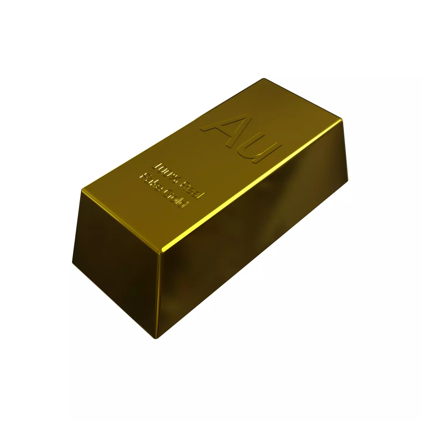 Gold Bar Free 3D model