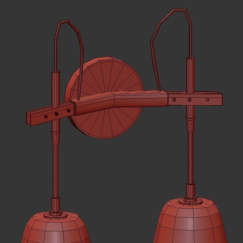 Vail Double  3D model_2