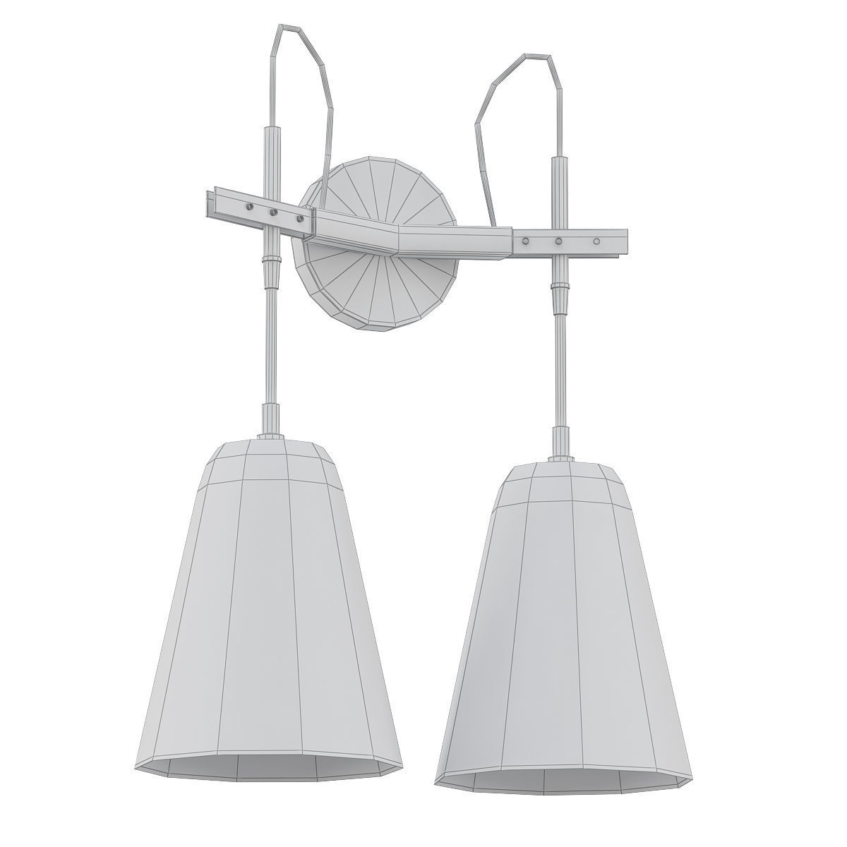 Vail Double  3D model_4