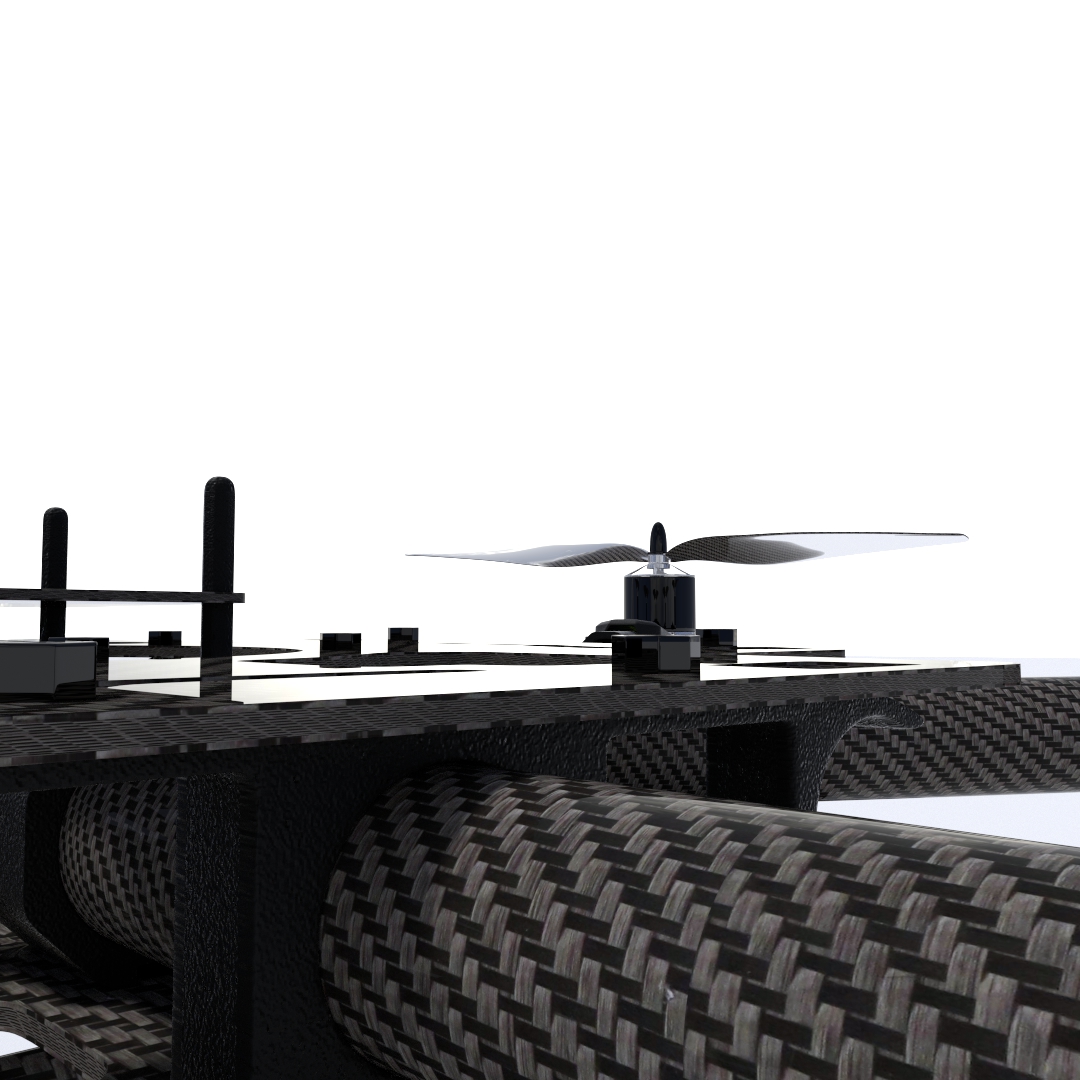 hexacopter quadcopter 3D model_4