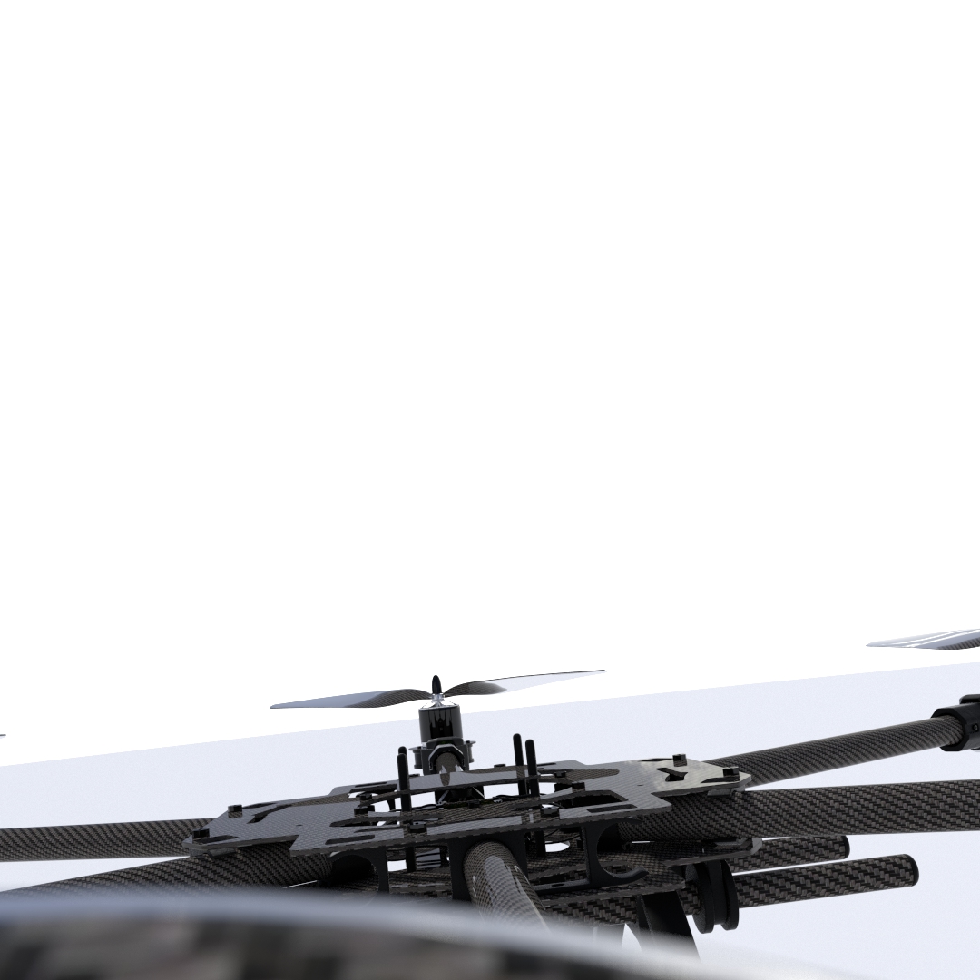 hexacopter quadcopter 3D model_5