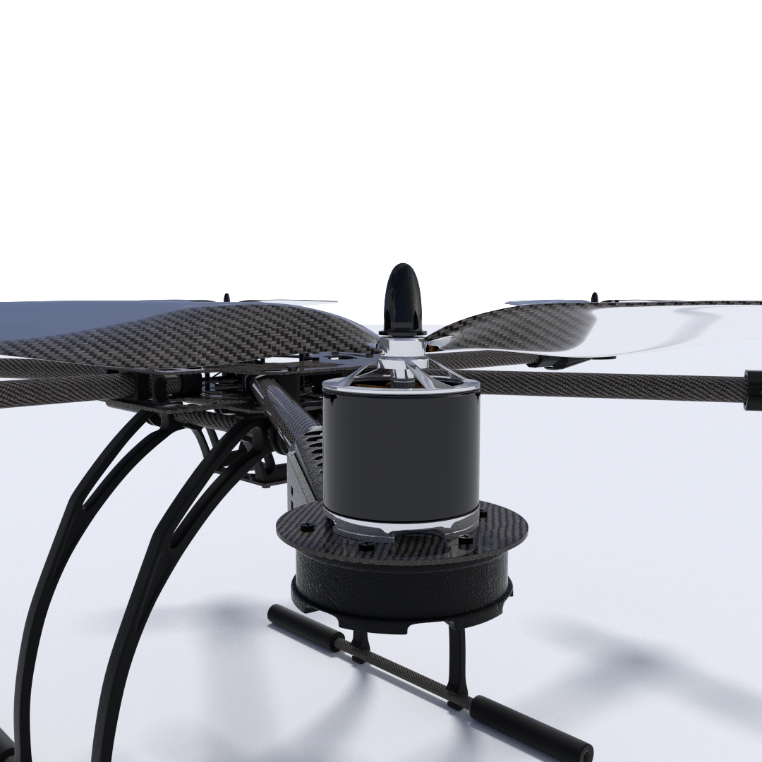 hexacopter quadcopter 3D model_7