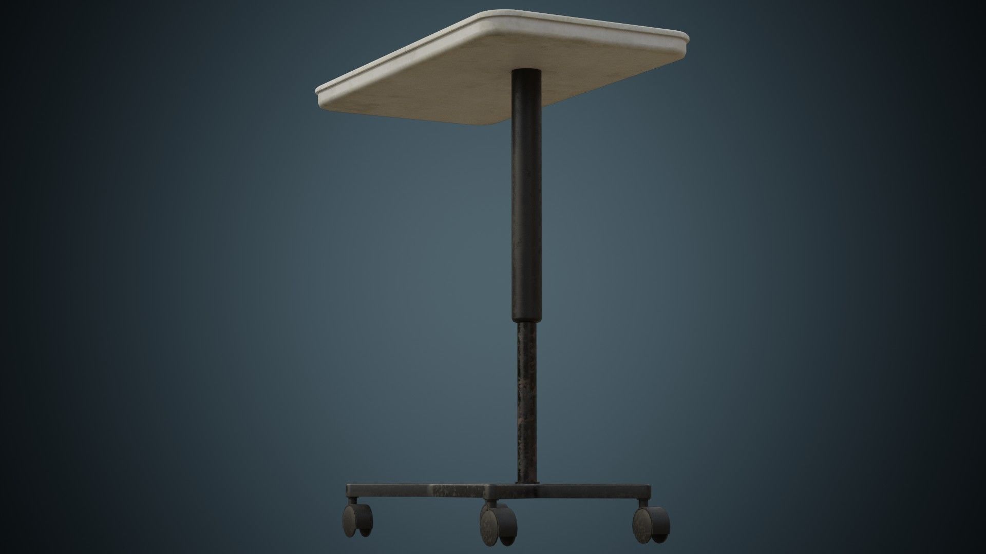 Medical Supply Cart 3B Low-poly 3D model_3