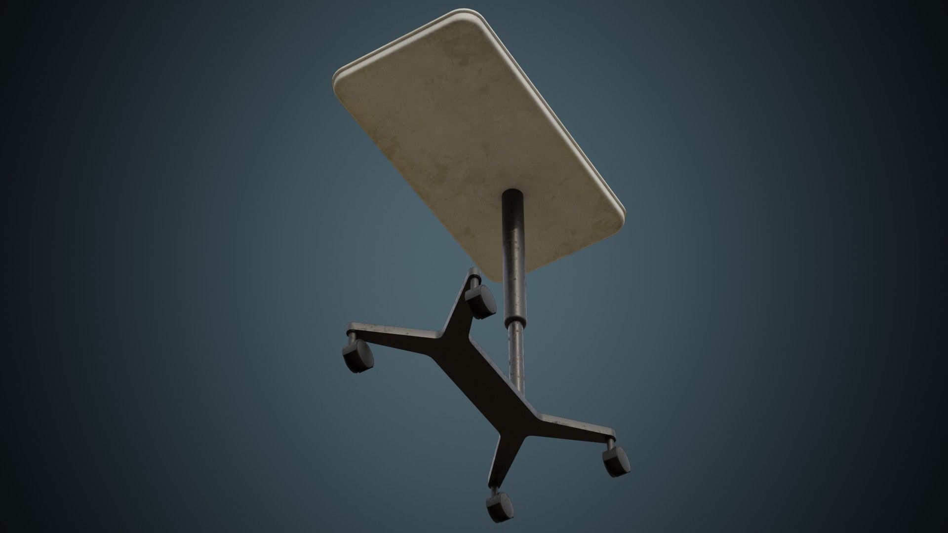 Medical Supply Cart 3B Low-poly 3D model_4