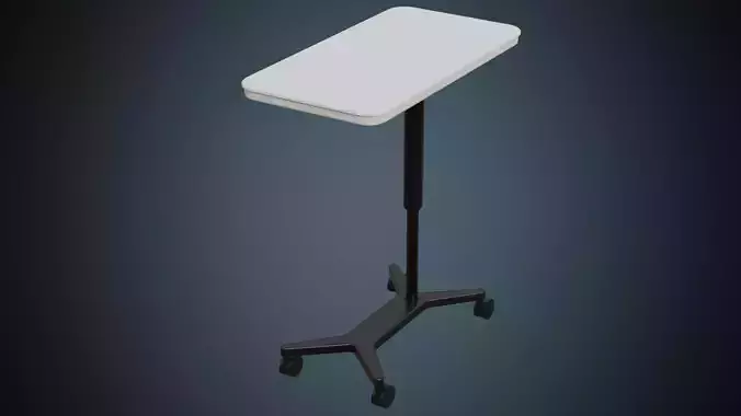 Medical Supply Cart 3 Basic Low-poly 3D model