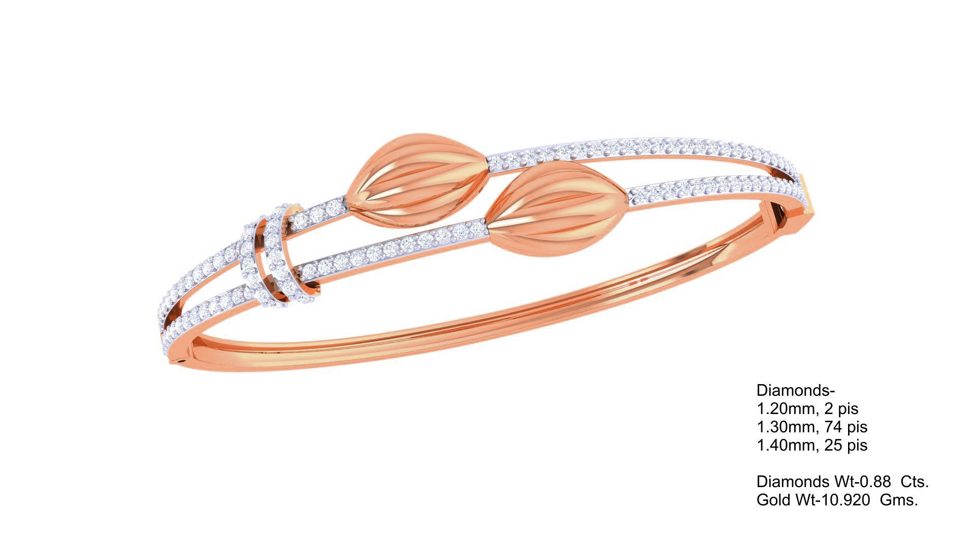 Bead Balls High Jewelry Italian Diamond Bracelets 3dm stl obj 3D print model_1