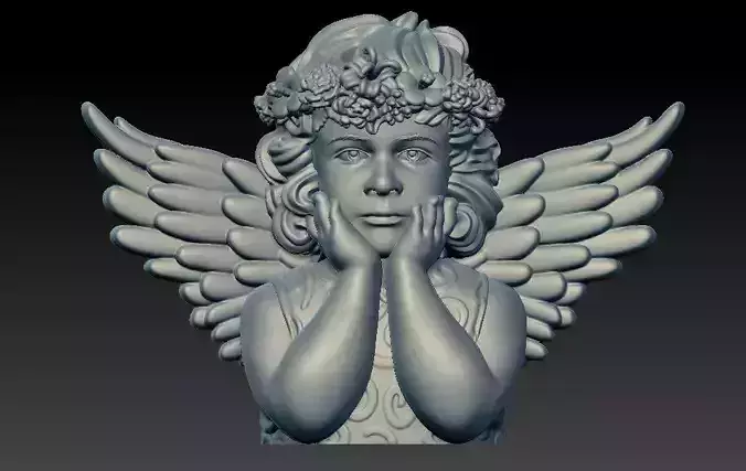 Angel model 3D print model