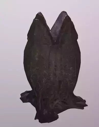 Alien Egg Rigged Low-poly 3D model