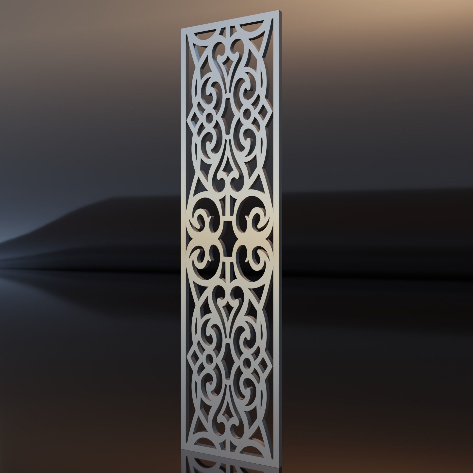 Ornament Panel Pack 3D model_4