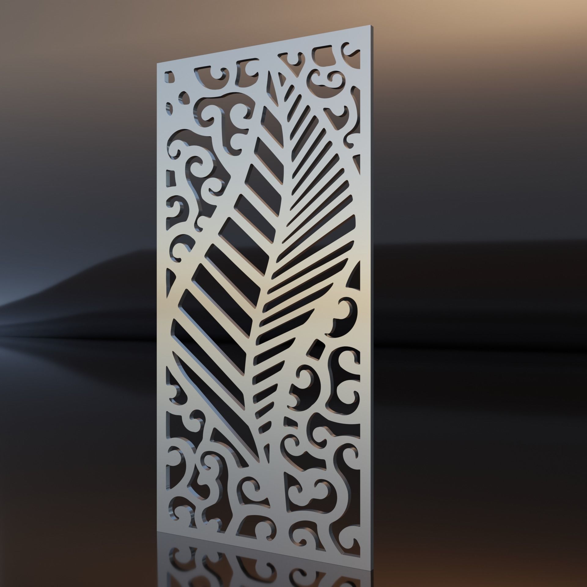 Ornament Panel Pack 3D model_8