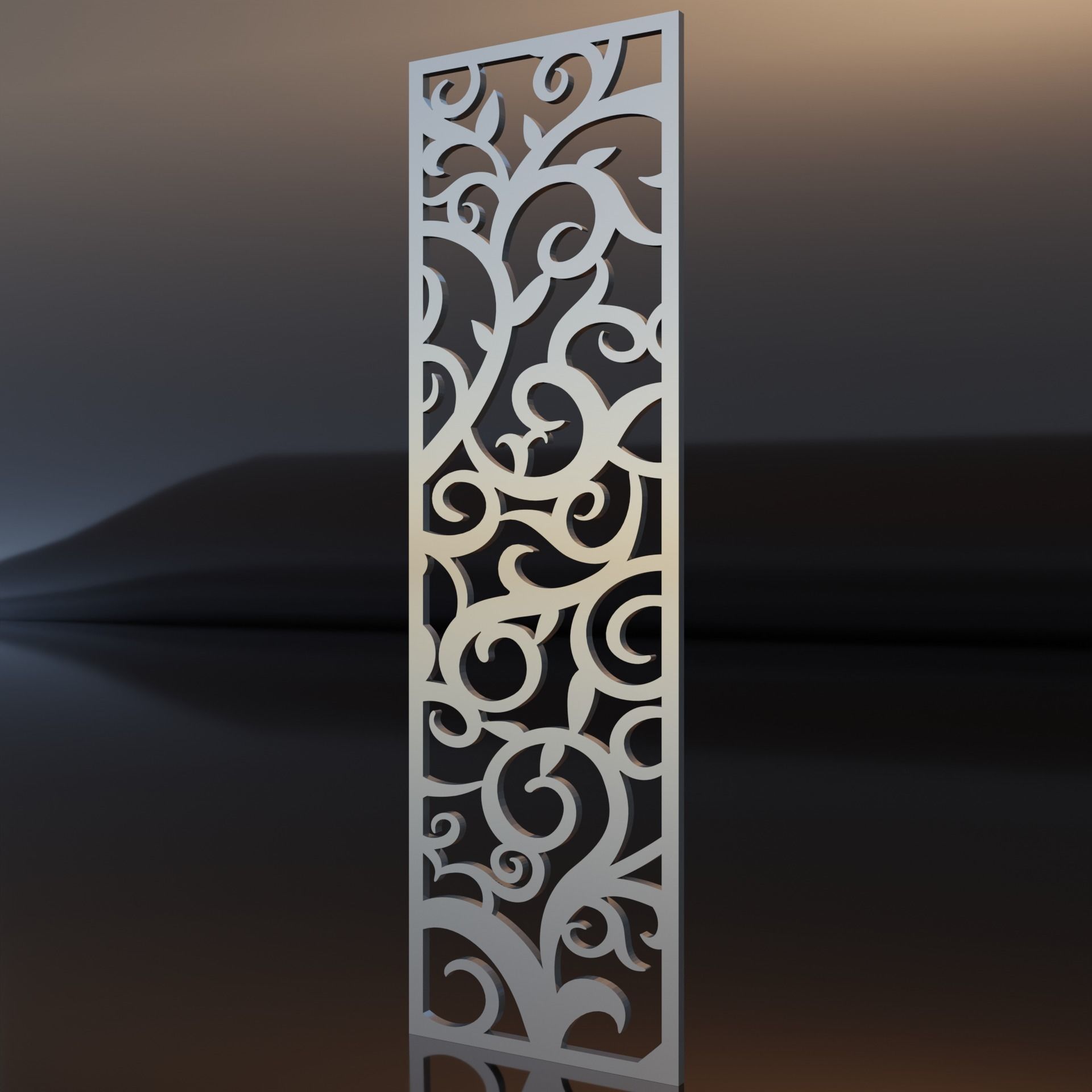 Ornament Panel Pack 3D model_6