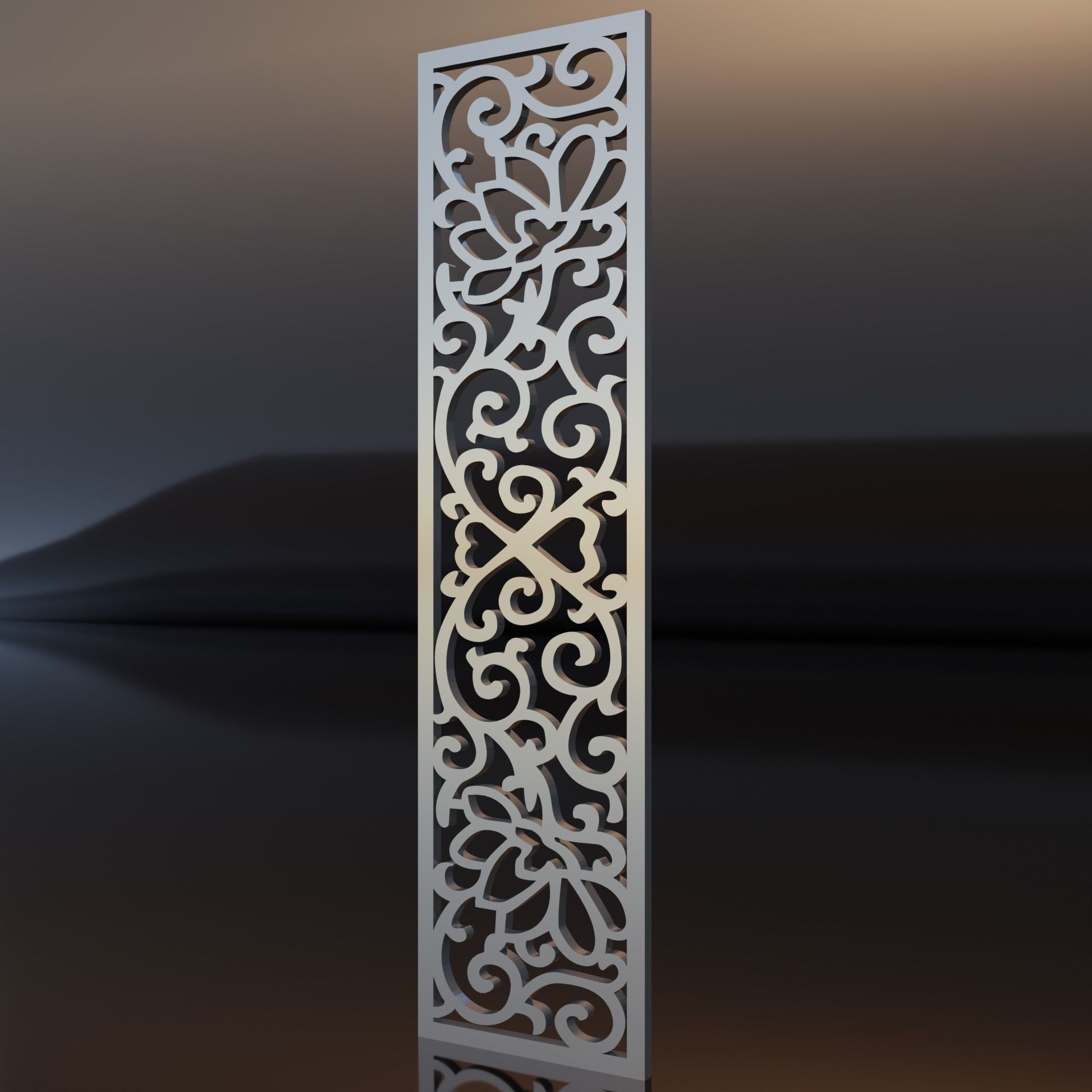 Ornament Panel Pack 3D model_5