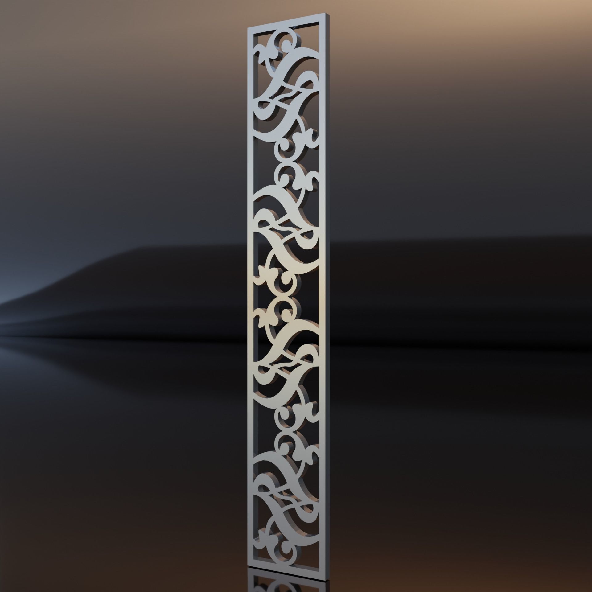 Ornament Panel Pack 3D model_7