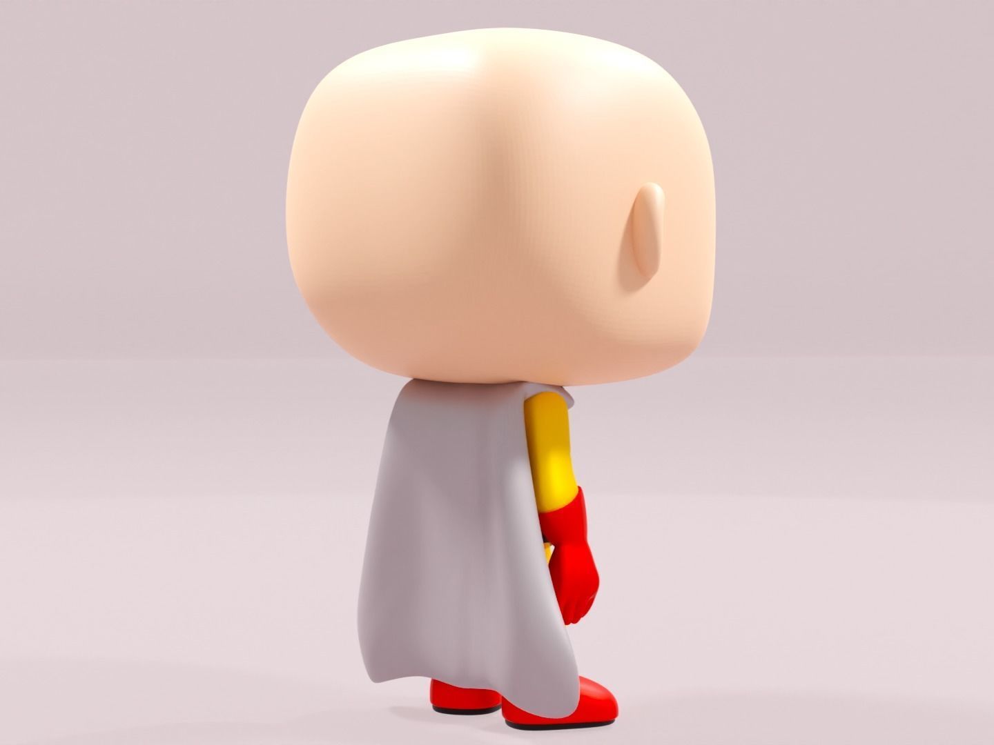 One Punch Man Funko pop 3D print model_11