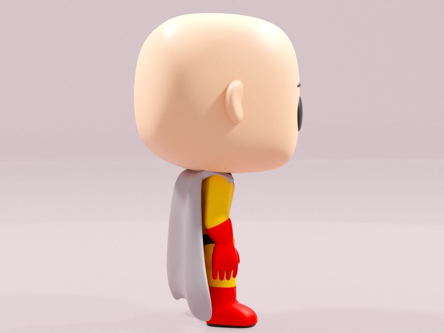 One Punch Man Funko pop 3D print model_10