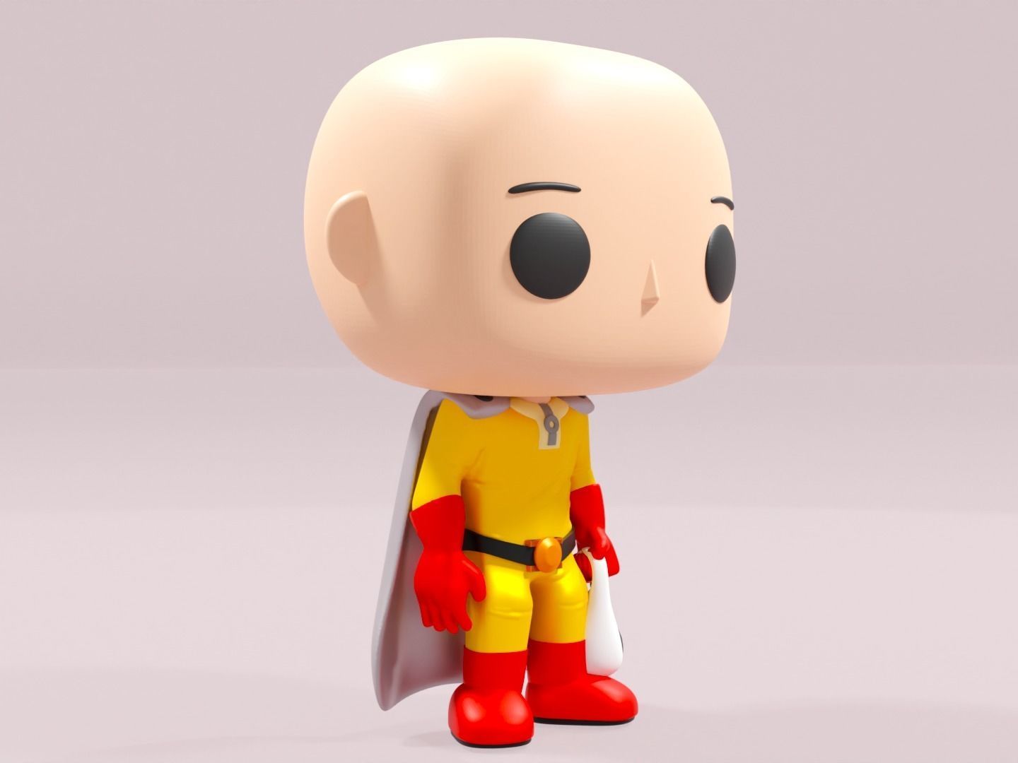 One Punch Man Funko pop 3D print model_8