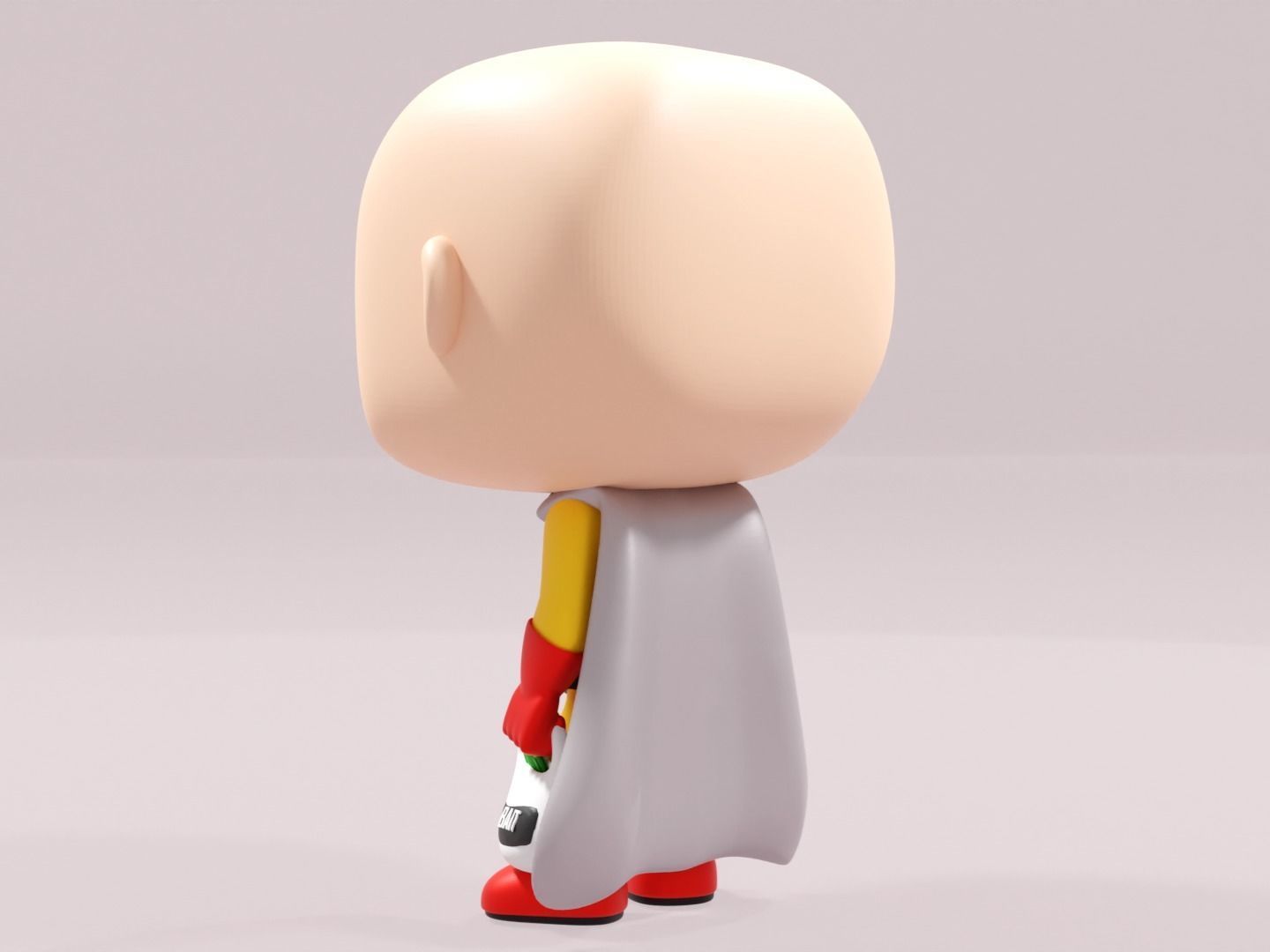 One Punch Man Funko pop 3D print model_13