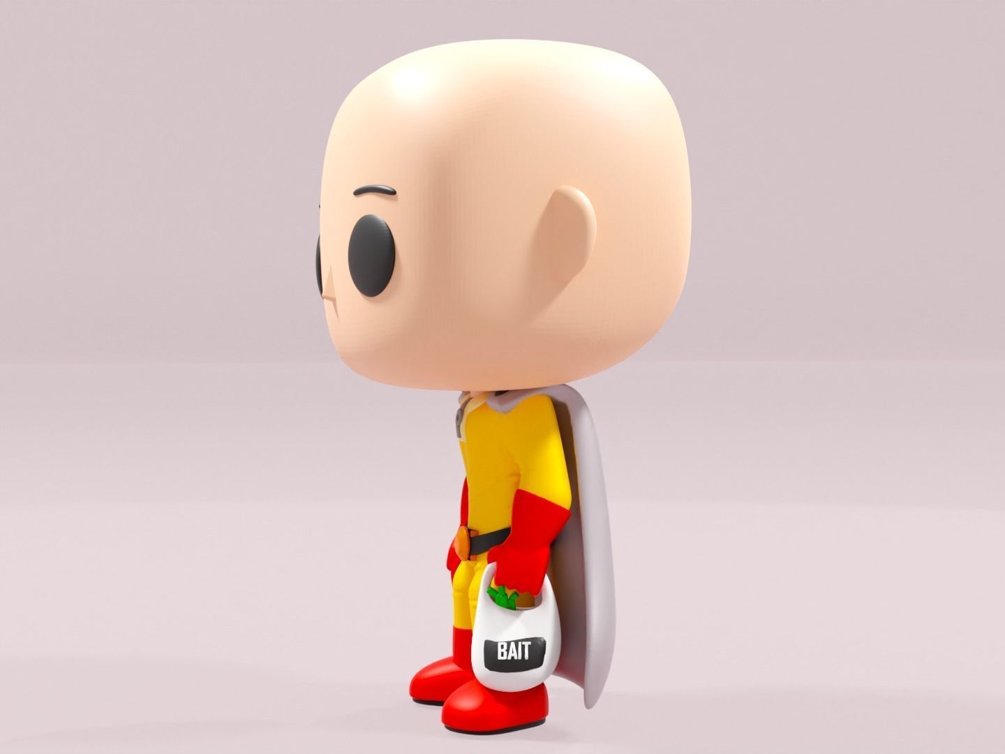 One Punch Man Funko pop 3D print model_1
