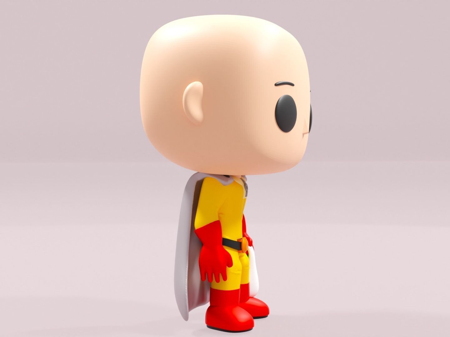 One Punch Man Funko pop 3D print model_9
